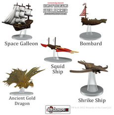 DUNGEONS & DRAGONS ICONS -  SPELLJAMMER - ADVENTURE IN SPACE - SHIP SCALE WELCOME TO WILDSPACE  (2022)