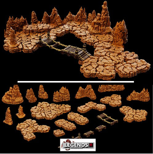 WARLOCK TILES - CAVERNS BASE SET