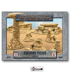 BATTLEFIELD IN A BOX - SANDSTONE  -  BADLANDS PILLARS   (NEW -2023)   GF9-BB609