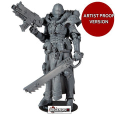 McFARLANE - WARHAMMER 40K -  ADEPTA SORORITIS BATTLE SISTER  (ARTIST PROOF) 7" FIGURE