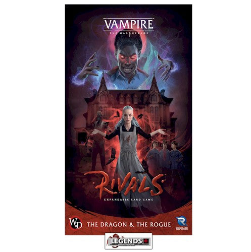 VAMPIRE:  THE MASQUERADE - RIVALS ECG - THE DRAGON AND THE ROGUE EXPANSION     #RGS02458