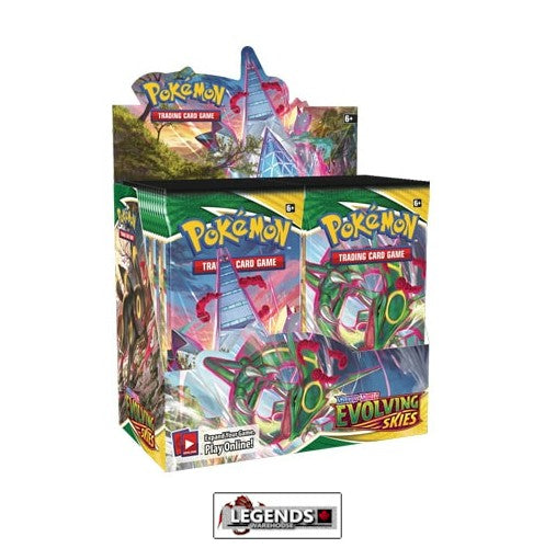 POKEMON - SWORD AND SHIELD - EVOLVING SKIES  BOOSTER BOX