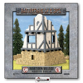 BATTLEFIELD IN A BOX - WARTORN VILLAGE - SANDSTONE MEDIUM RUIN   GF9-BB630   (2023)