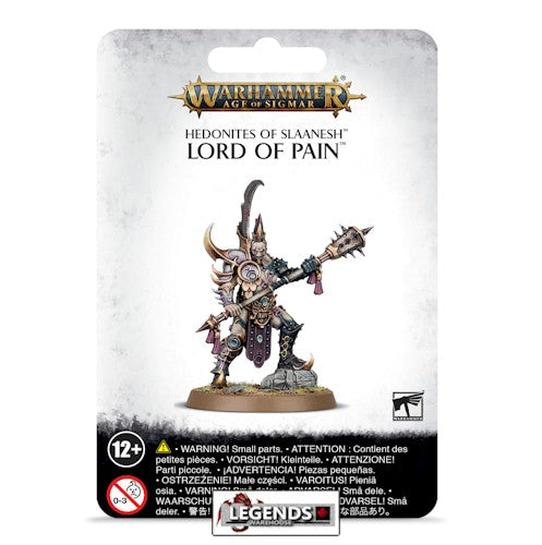 WARHAMMER AGE OF SIGMAR - HEDONITES OF SLAANESH - LORD OF PAIN  (2021)