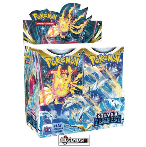 POKEMON - SWORD AND SHIELD -  SILVER TEMPEST   BOOSTER BOX    (2022)