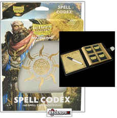 DRAGON SHIELD SPELL CODEX - 160 PORTFOLIO ASHEN WHTE