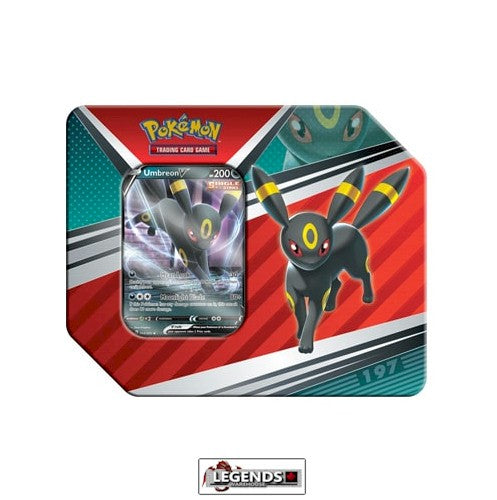 POKEMON -  HEROES TIN  - UMBREON V      (NEW)