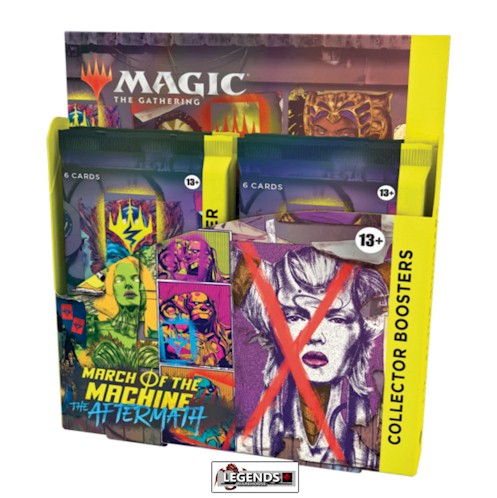 MTG - MARCH OF THE MACHINE   -  The Aftermath: Collector Booster Display   (2023)
