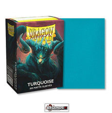 DRAGON SHIELD DECK SLEEVES - Dragon Shield • Matte Turquoise