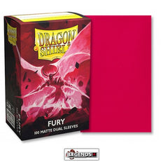 DRAGON SHIELD DECK SLEEVES  -  DUAL MATTE FURY 100CT