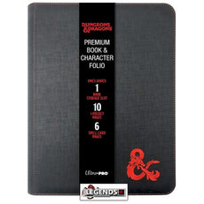 ULTRA PRO - PREMIUM DUNGEONS & DRAGONS BOOK & CHARACTER ZIPFOLIO