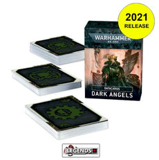 WARHAMMER 40K -  DARK ANGELS - DATA CARDS  (2021)