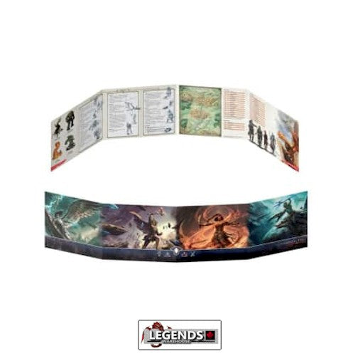 DUNGEONS & DRAGONS - 5th Edition RPG:  TEMPLE OF ELEMENTAL EVIL - DM SCREEN