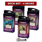 MTG THRONE OF ELDRAINE  BRAWL DECKS 2019  SET OF 4