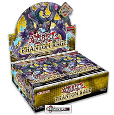 YU-GI-OH  - PHANTOM RAGE BOOSTER BOX ( 1st Edition )