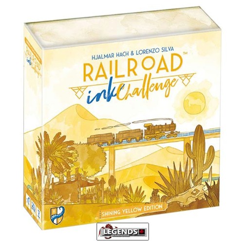 RAILROAD INK CHALLENGE - SHINING YELLOW EDITION  (2022)