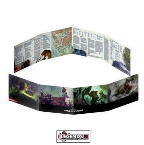 DUNGEONS & DRAGONS - 5th Edition RPG:  RAGE OF DEMONS - DM SCREEN