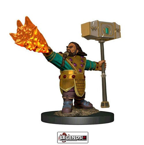 DUNGEONS & DRAGONS -  Premium Painted Figure: Male Dwarf Cleric   #WZK93049