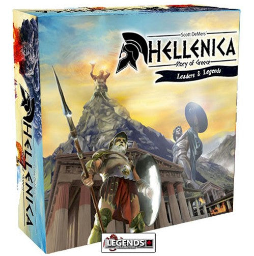 HELLENICA:  STORY OF GREECE  -  LEADERS AND LEGENDS EXPANSION    (2022)