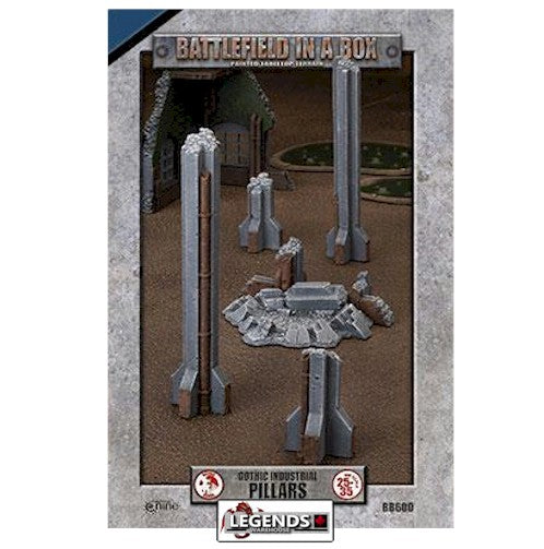BATTLEFIELD IN A BOX - GOTHIC INDUSTRIAL - PILLARS BFM-BB600