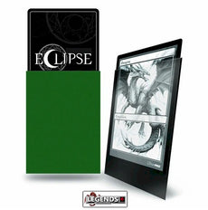 ULTRA PRO - DECK SLEEVES - Eclipse Matte Standard Deck Protector Sleeves  Forest Green  (100 ct.)
