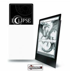 ULTRA PRO - DECK SLEEVES - Eclipse Matte Standard Deck Protector Sleeves  Artic White  (100 ct.)