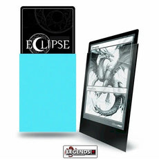ULTRA PRO - DECK SLEEVES - Eclipse Matte Standard Deck Protector Sleeves  SKY BLUE  (100 ct.)