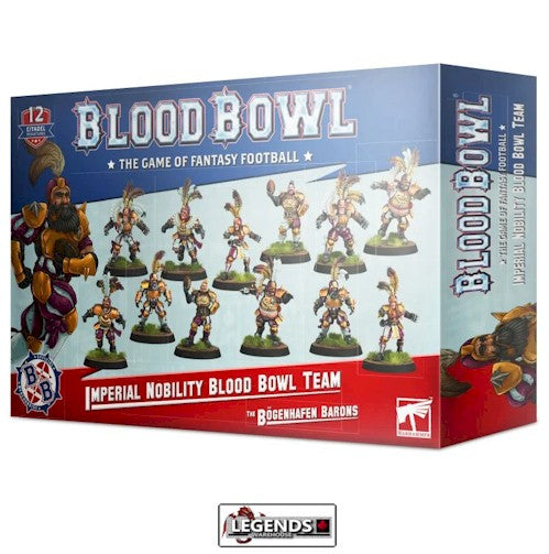 BLOOD BOWL - IMPERIAL NOBILITY TEAM  - The Bögenhafen Barons