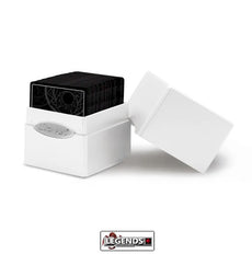 ULTRA PRO - DECK BOX - SATIN CUBE - ARTIC WHITE