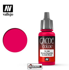 Vallejo Game Color 72.106  SCARLET BLOOD
