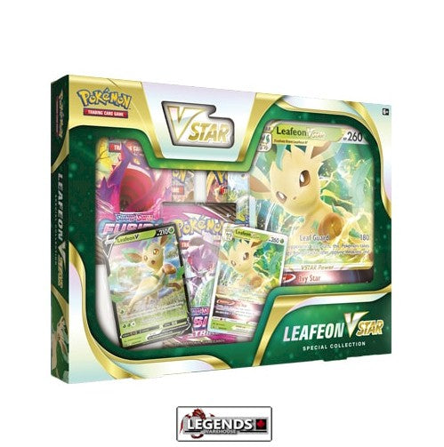 POKEMON -  LEAFEON VSTAR SPECIAL COLLECTION BOX    (NEW)