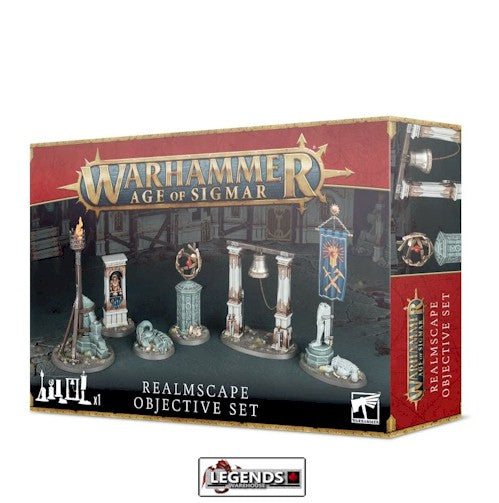 AGE OF SIGMAR -  REALMSCAPE OBJECTIVE SET   (2021)