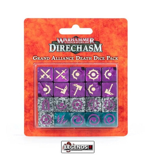 Warhammer Underworlds:  GRAND ALLIANCE DEATH DICE