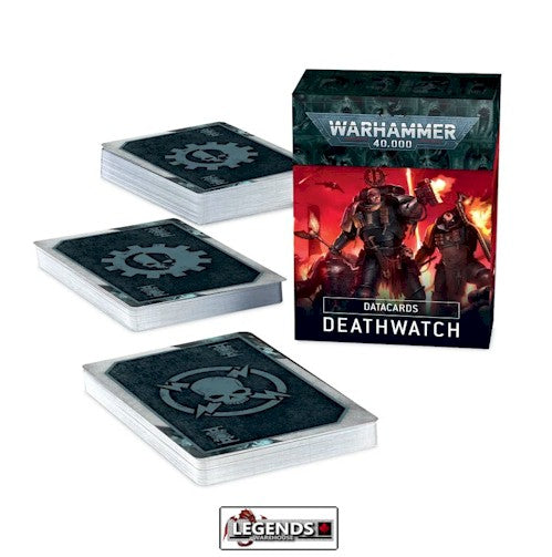 WARHAMMER 40K - DEATHWATCH - DATACARDS