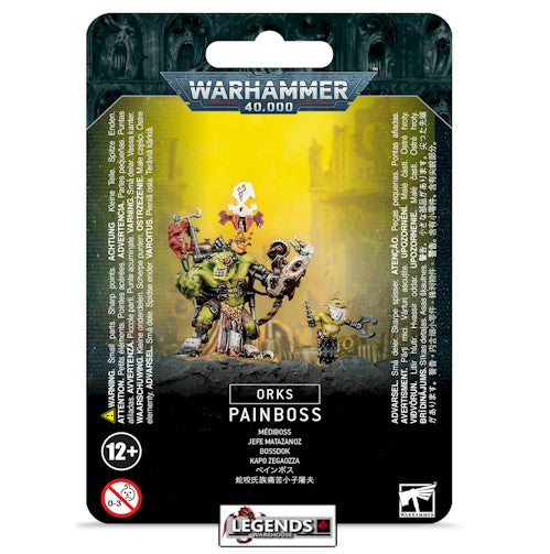 WARHAMMER 40K - ORKS  -  PAINBOSS   (2021)