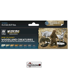 VALLEJO / WIZKIDS - PREMIUM PAINTS - HOW TO PAINT - WOODLAND CREATURES