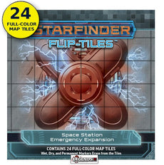 STARFINDER - RPG - FLIP TILES - SPACE STATION - EMERGENCY EXPANSION