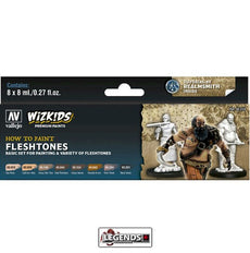 VALLEJO / WIZKIDS - PREMIUM PAINTS - HOW TO PAINT - FLESHTONES