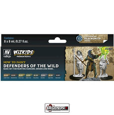 VALLEJO / WIZKIDS - PREMIUM PAINTS - HOW TO PAINT - DEFENDERS OF THE WILD