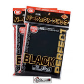 KMC - PERFECT FIT - Standard Size  -  BLACK SLEEVES   80CT