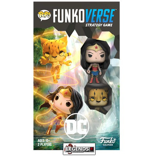 POP! FUNKOVERSE STRATEGY GAME - DC EXPANDALONE (Wonder Woman & Cheetah)   #FNK45893