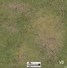BATTLE SYSTEMS - GAME MATS    -  GRASSY FIELDS  (2'X2')  VERSION #2    #BSTXX006
