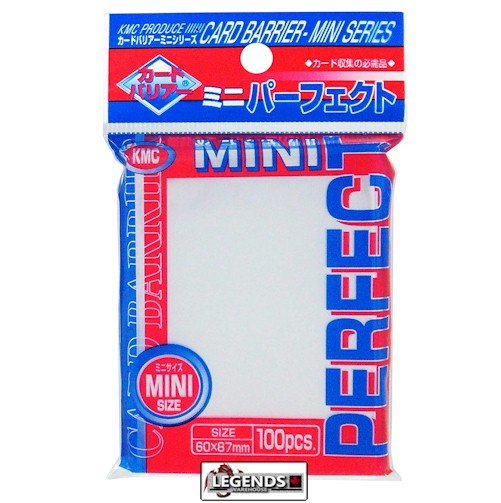 KMC - PERFECT FIT - Mini -   60 X 87mm  Size - Clear 100ct