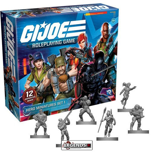 G.I.  JOE - RPG HERO MINIATURES  -  SET 1   (2022)