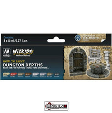 VALLEJO / WIZKIDS - PREMIUM PAINTS - HOW TO PAINT - DUNGEON DEPTHS
