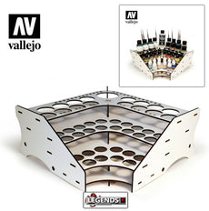 VALLEJO - PAINT STAND - CORNER MODULE  VAL26-008