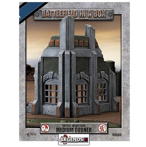 BATTLEFIELD IN A BOX - GOTHIC INDUSTRIAL - MEDIUM CORNER  BB598