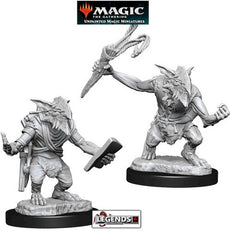 MTG - UNPAINTED MINIATURES - (Magic the Gathering) Goblin Guide & Goblin Bushwhacker  #90180