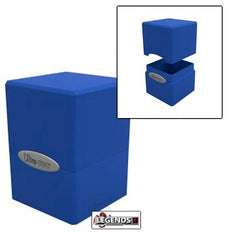 ULTRA PRO - DECK BOX - SATIN CUBE - PACIFIC BLUE