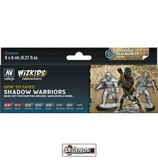 VALLEJO / WIZKIDS - PREMIUM PAINTS - HOW TO PAINT - SHADOW WARRIORS